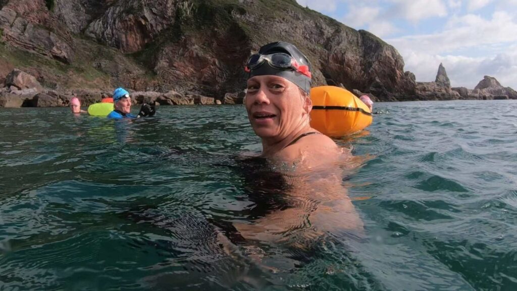 Sea swim with swimaquatics group